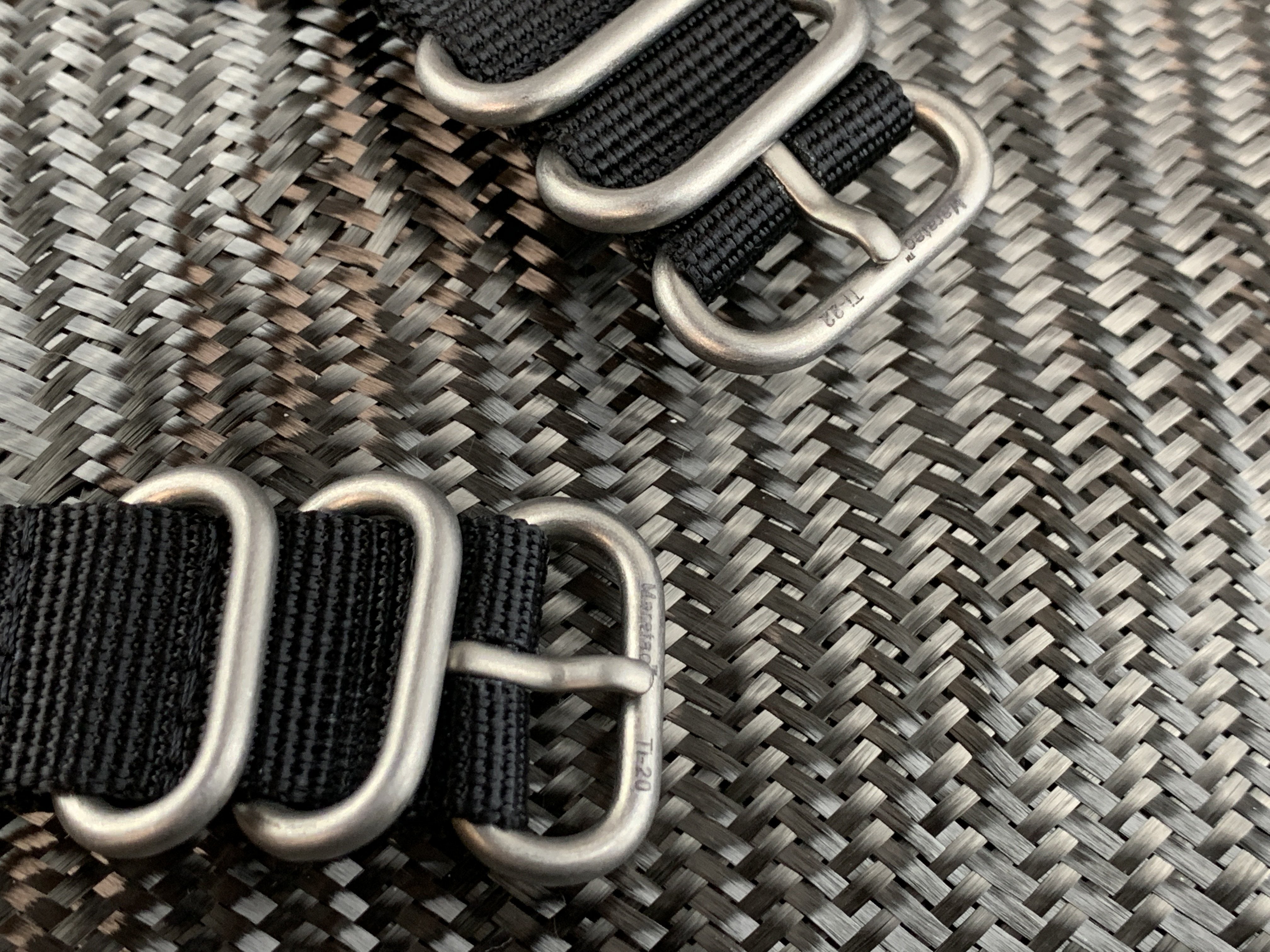 Titanium Zulu Watch Straps by Maratac® ~ Limited Edition - CountyComm