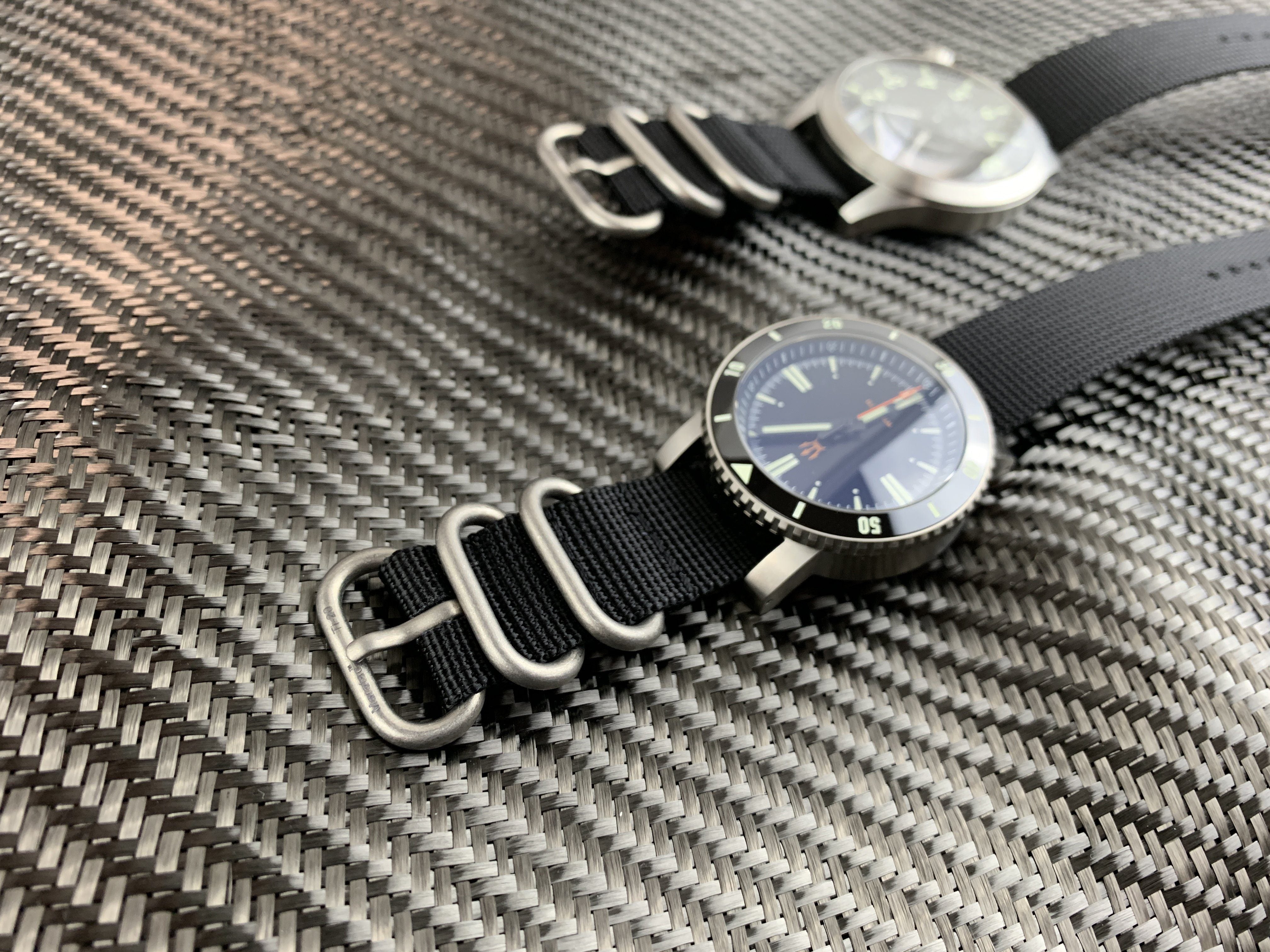 Titanium Zulu Watch Straps by Maratac® ~ Limited Edition - CountyComm