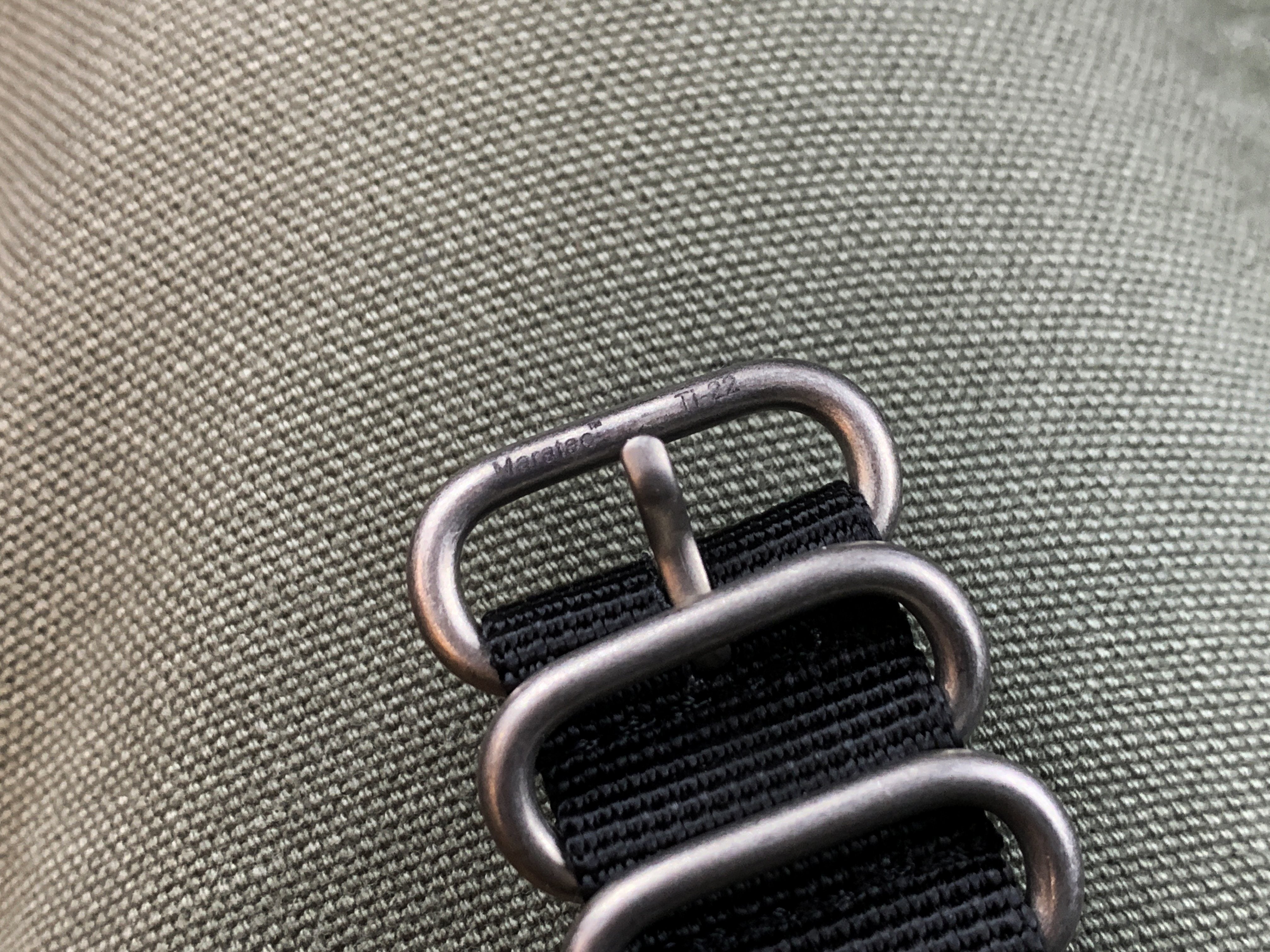Titanium Zulu Watch Straps by Maratac® ~ Limited Edition - CountyComm